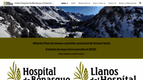 What Llanosdelhospital.com website looked like in 2021 (3 years ago)