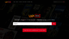 What Lookmovie.vip website looked like in 2021 (3 years ago)
