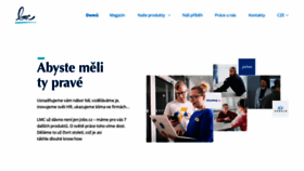 What Lmc.eu website looked like in 2021 (3 years ago)