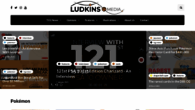 What Ludkinsmedia.com website looked like in 2021 (3 years ago)