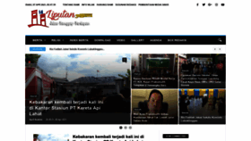 What Liputan-sriwijaya.co.id website looked like in 2021 (3 years ago)