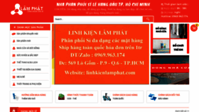 What Linhkienlamphat.com website looked like in 2021 (3 years ago)