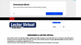 What Lectorvirtual.com website looked like in 2021 (3 years ago)