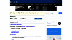 What Listasal.info website looked like in 2021 (3 years ago)