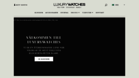 What Luxurywatches.se website looked like in 2021 (3 years ago)