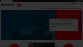 What Leica-geosystems.us website looked like in 2021 (3 years ago)