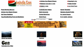 What Liveindia.com website looked like in 2021 (3 years ago)