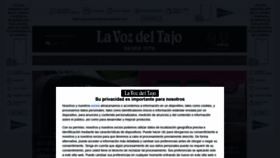 What Lavozdeltajo.com website looked like in 2021 (3 years ago)