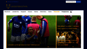 What Leicester-city.pl website looked like in 2021 (3 years ago)