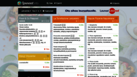 What Lounaat.info website looked like in 2021 (3 years ago)