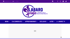 What Labaroviola.com website looked like in 2021 (3 years ago)