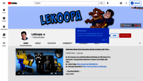 What Lekoopa.de website looked like in 2021 (3 years ago)