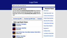 What Lagutube.com website looked like in 2021 (3 years ago)