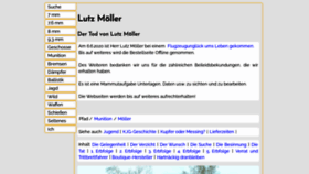 What Lutzmoeller.net website looked like in 2021 (3 years ago)