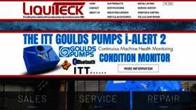 What Liquiteck.com website looked like in 2021 (4 years ago)