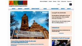 What Lutherkirche-bonn.de website looked like in 2021 (3 years ago)