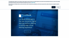 What Lexmundi.com website looked like in 2021 (3 years ago)