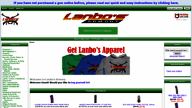 What Lanbosarmory.com website looked like in 2021 (2 years ago)