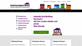 What Localsurveyorsdirect.co.uk website looked like in 2021 (2 years ago)