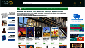 What Laflutedepan.com website looked like in 2021 (3 years ago)