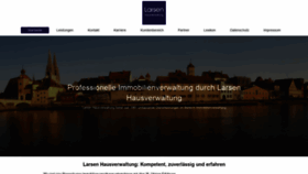 What Larsen-hausverwaltung.de website looked like in 2021 (4 years ago)