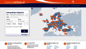 What Lowcostairlines.nl website looked like in 2021 (2 years ago)