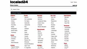 What Localad24.com website looked like in 2021 (3 years ago)