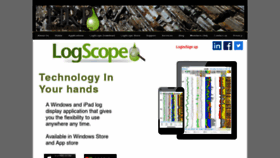 What Logscope.net website looked like in 2021 (3 years ago)