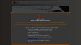 What Lys.cl website looked like in 2021 (3 years ago)