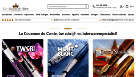 What Lacouronneducomte.nl website looked like in 2021 (3 years ago)