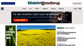 What Landbrugnet.dk website looked like in 2021 (2 years ago)