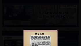 What Library.kuptm.edu.my website looked like in 2021 (2 years ago)