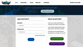 What Leet.ws website looked like in 2021 (4 years ago)