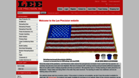 What Leeprecision.com website looked like in 2021 (2 years ago)