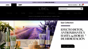What Lbel.com website looked like in 2021 (2 years ago)