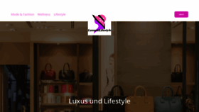 What Luxusundlifestyle.de website looked like in 2021 (3 years ago)