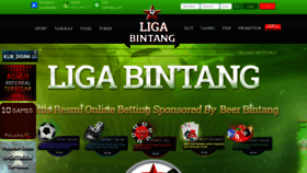 What Ligabintang.com website looked like in 2021 (2 years ago)