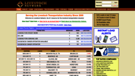 What Livestocknetwork.com website looked like in 2021 (2 years ago)