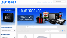 What Lojatronica.com website looked like in 2021 (2 years ago)