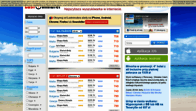 What Lastminuter.pl website looked like in 2021 (4 years ago)