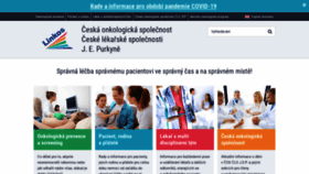 What Linkos.cz website looked like in 2021 (2 years ago)
