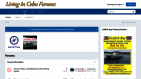 What Livingincebuforums.com website looked like in 2021 (2 years ago)