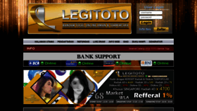 What Legitoto.com website looked like in 2021 (2 years ago)