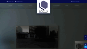 What Locus.ba website looked like in 2021 (2 years ago)
