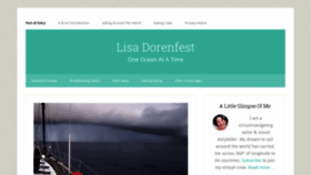 What Lisadorenfest.com website looked like in 2021 (2 years ago)