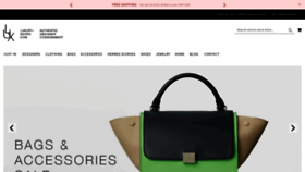 What Luxury-shops.com website looked like in 2021 (2 years ago)