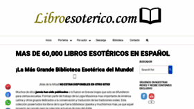 What Libroesoterico.com website looked like in 2021 (2 years ago)