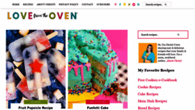 What Lovefromtheoven.com website looked like in 2021 (2 years ago)