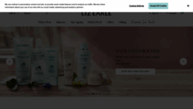 What Lizearle.com website looked like in 2021 (2 years ago)