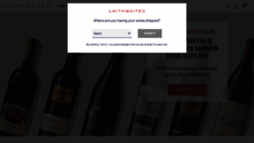 What Laithwaites.com website looked like in 2021 (2 years ago)